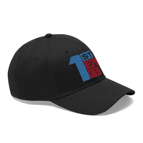 1st FRC in White Unisex Twill Hat